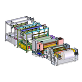 Non-wovens punching machine/embossing machine